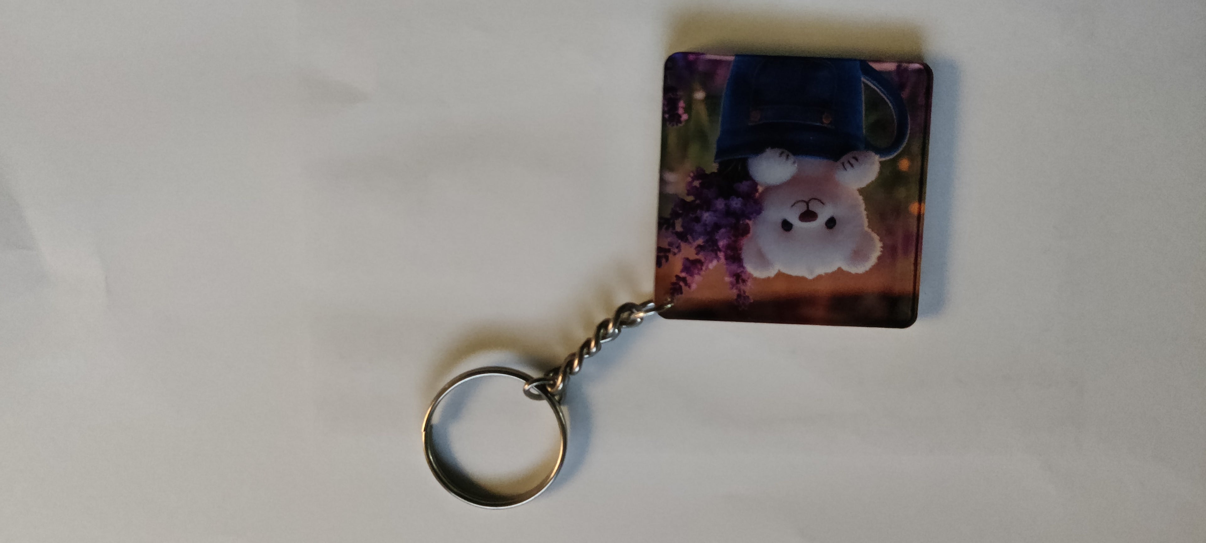 Pack of 2 Customized Acrylic Keychains | Keyrings