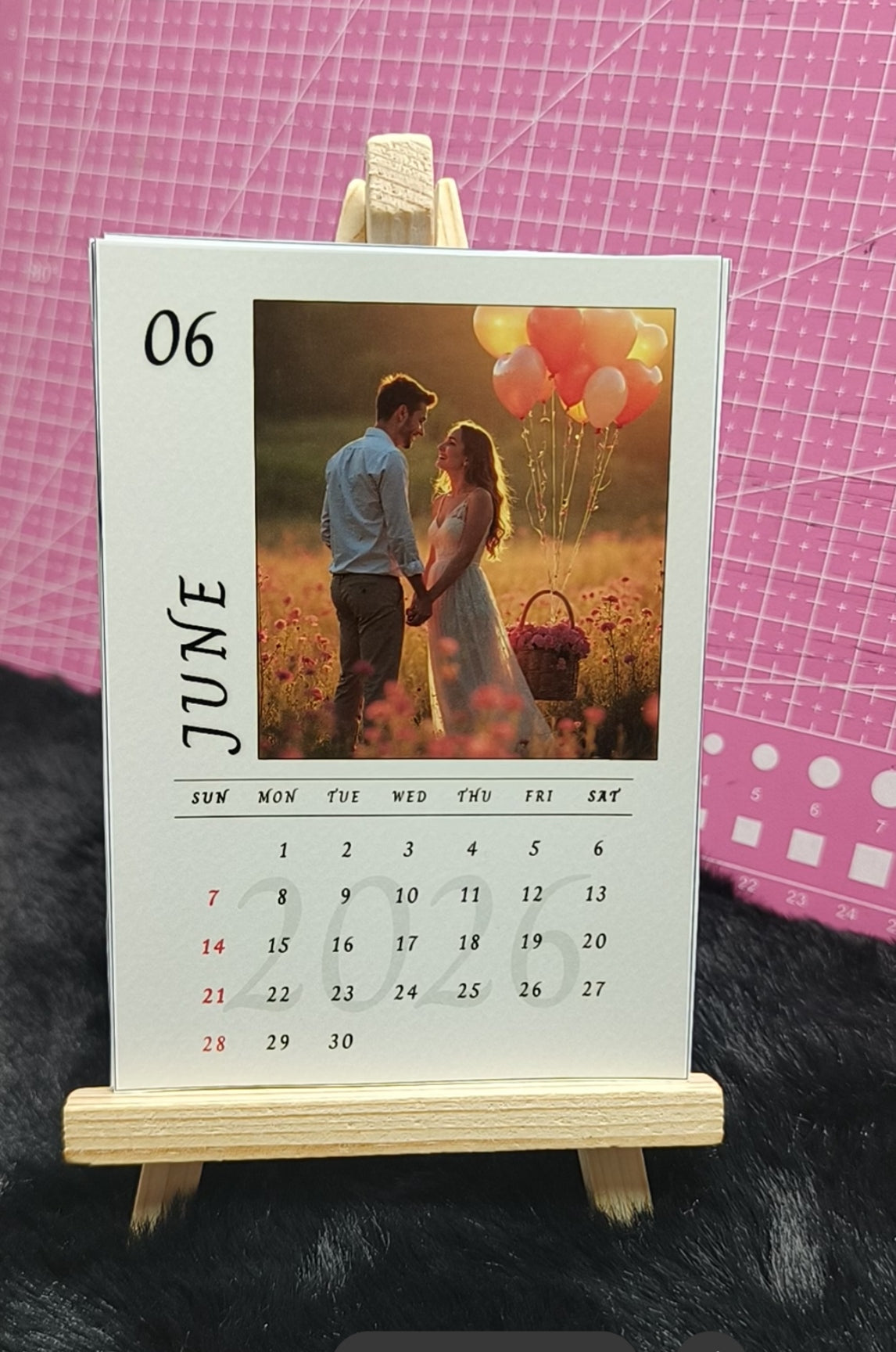 Customized Magnetic Calendar | Magnetic Calendar 2026 | With Stand