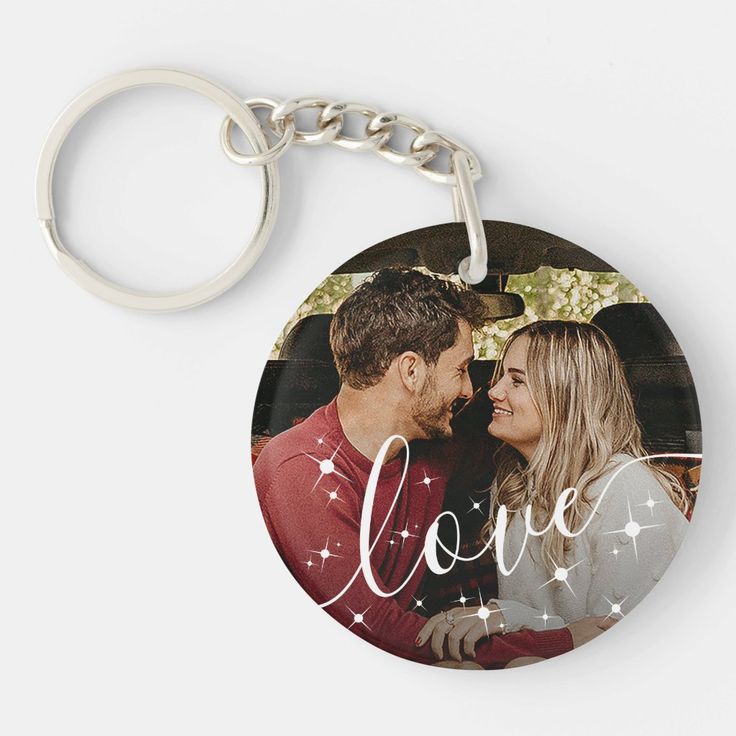 Pack of 2 Customized Acrylic Keychains | Keyrings