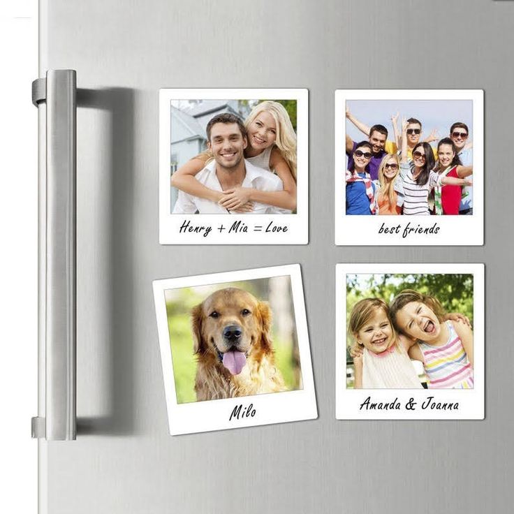 Customized Magnetic Polaroid Photos