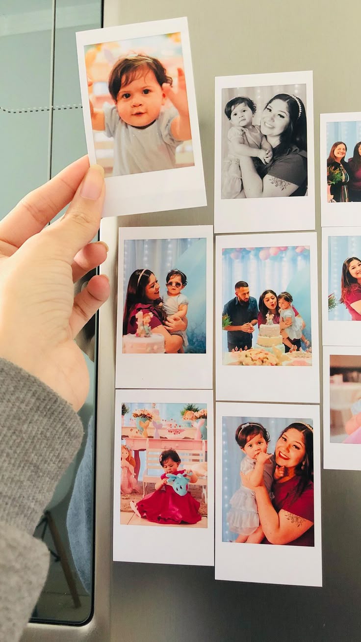 Customized Magnetic Polaroid Photos